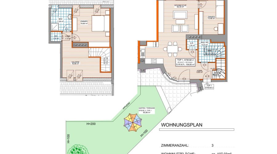 Stammersdorferstrasse 221 Plan