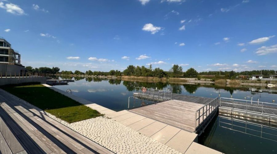 THE SHORE 50m² Gartenwohnung mit Terrasse